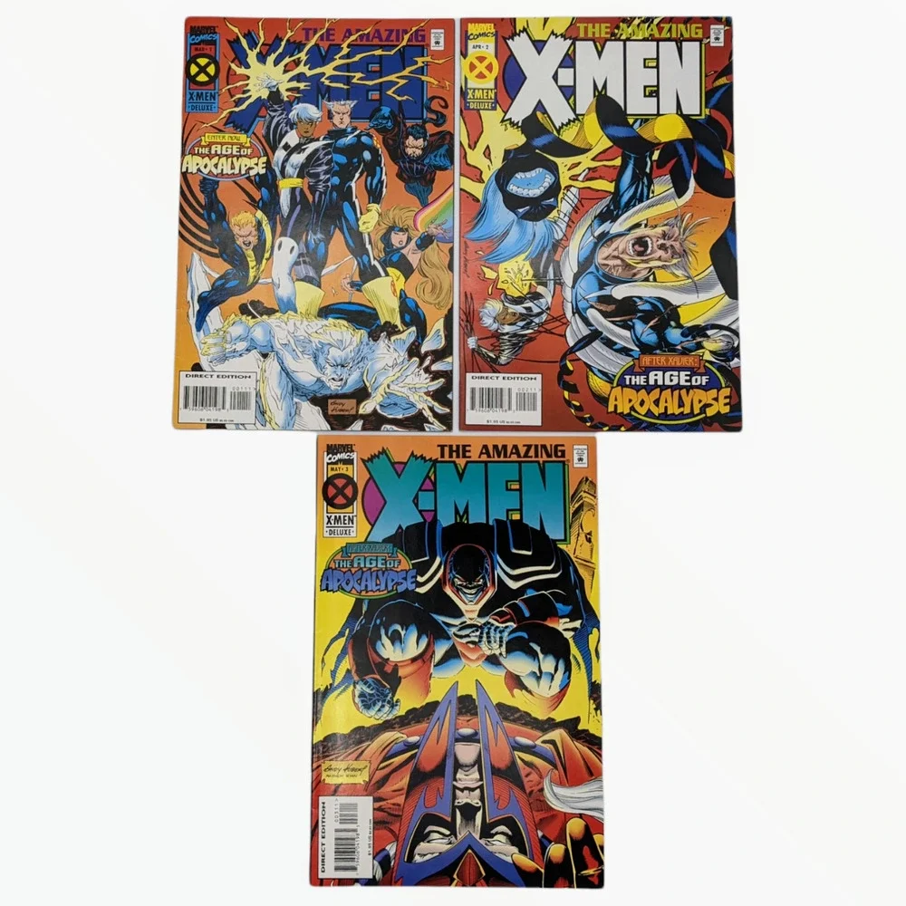 Amazing X-Men Lot (Vol 1) #1-3 - NM/VF (Marvel, 1995)